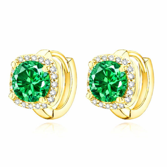 Orecchini smeraldo Nadine | Oro