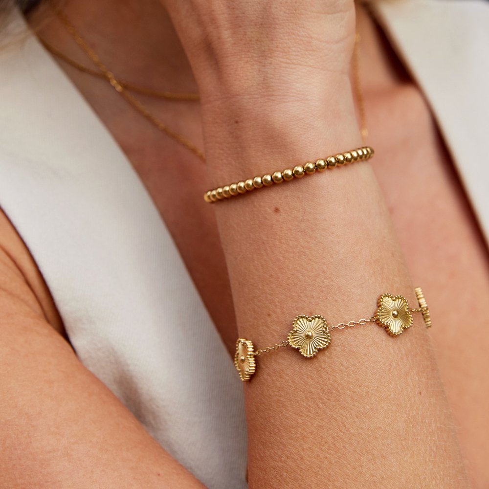 Bracciale perle d'oro Nila