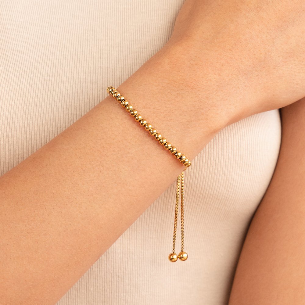 Bracciale perle d'oro Nila