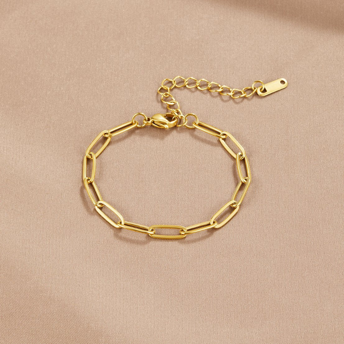 Bracciale oro a clip