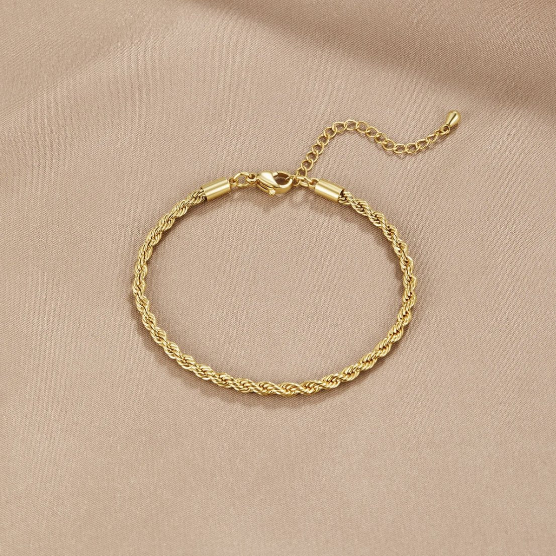Bracciale oro intrecciato chic
